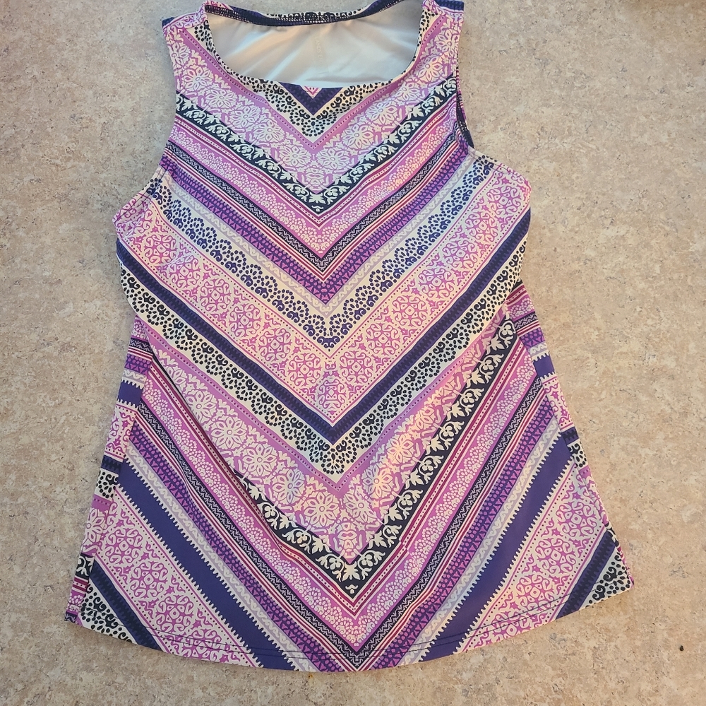 Land's End Tankini Top in 4DD